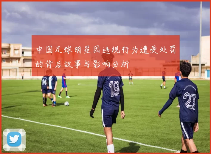 中国足球明星因违规行为遭受处罚的背后故事与影响分析
